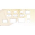 Koperty białe samoklejące format C5 okno 500szt