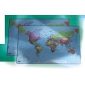 Podkład na biurko z mapą świata