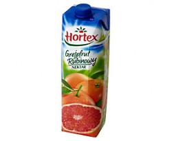 HORTEX SOK GREJFRUT RUBINOWY 1L